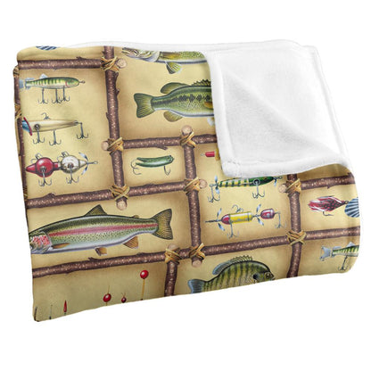 Multicoloured - Side - JQ Licensing Silky Fish Supersoft Blanket