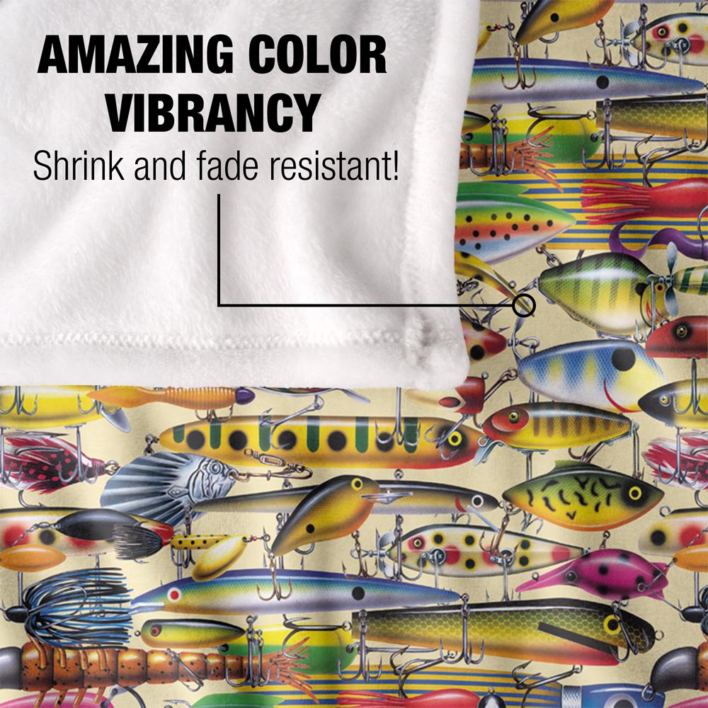 Multicoloured - Lifestyle - JQ Licensing 2 Silky Fishing Lures Supersoft Blanket