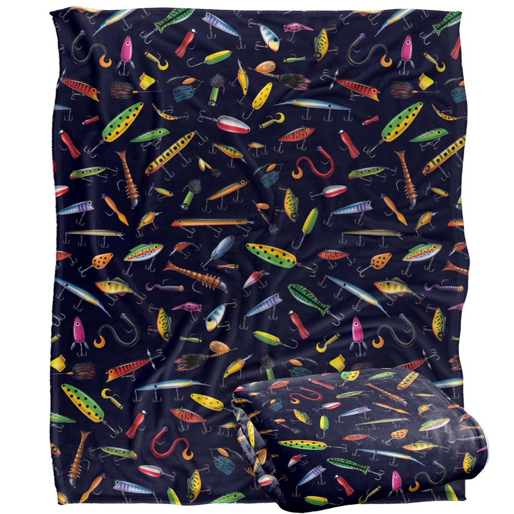 Multicoloured-Multicoloured - Back - JQ Licensing Silky Fishing Lures Supersoft Blanket