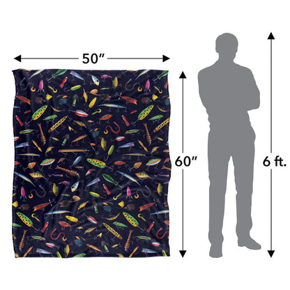Multicoloured-Multicoloured - Pack Shot - JQ Licensing Silky Fishing Lures Supersoft Blanket