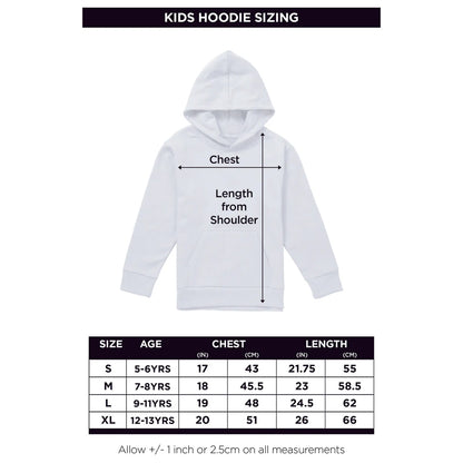 Athletic Heather - Back - Pocahontas Childrens-Kids Listen With Your Heart Heather Hoodie