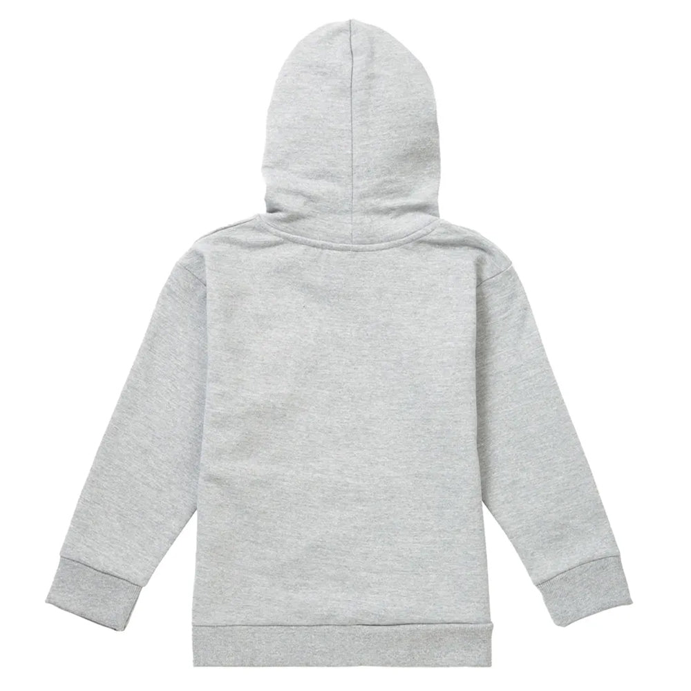 Athletic Heather - Side - Pocahontas Childrens-Kids Listen With Your Heart Heather Hoodie