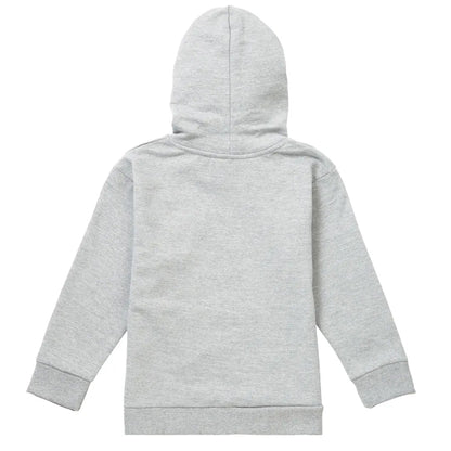 Athletic Heather - Back - Pocahontas Childrens-Kids Logo Heather Hoodie