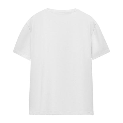 White - Back - Frozen Womens-Ladies Snowflakes And Smiles Olaf T-Shirt