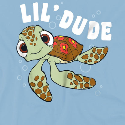 Sky Blue - Side - Finding Nemo Boys Catch A Wave Squirt Cotton T-Shirt