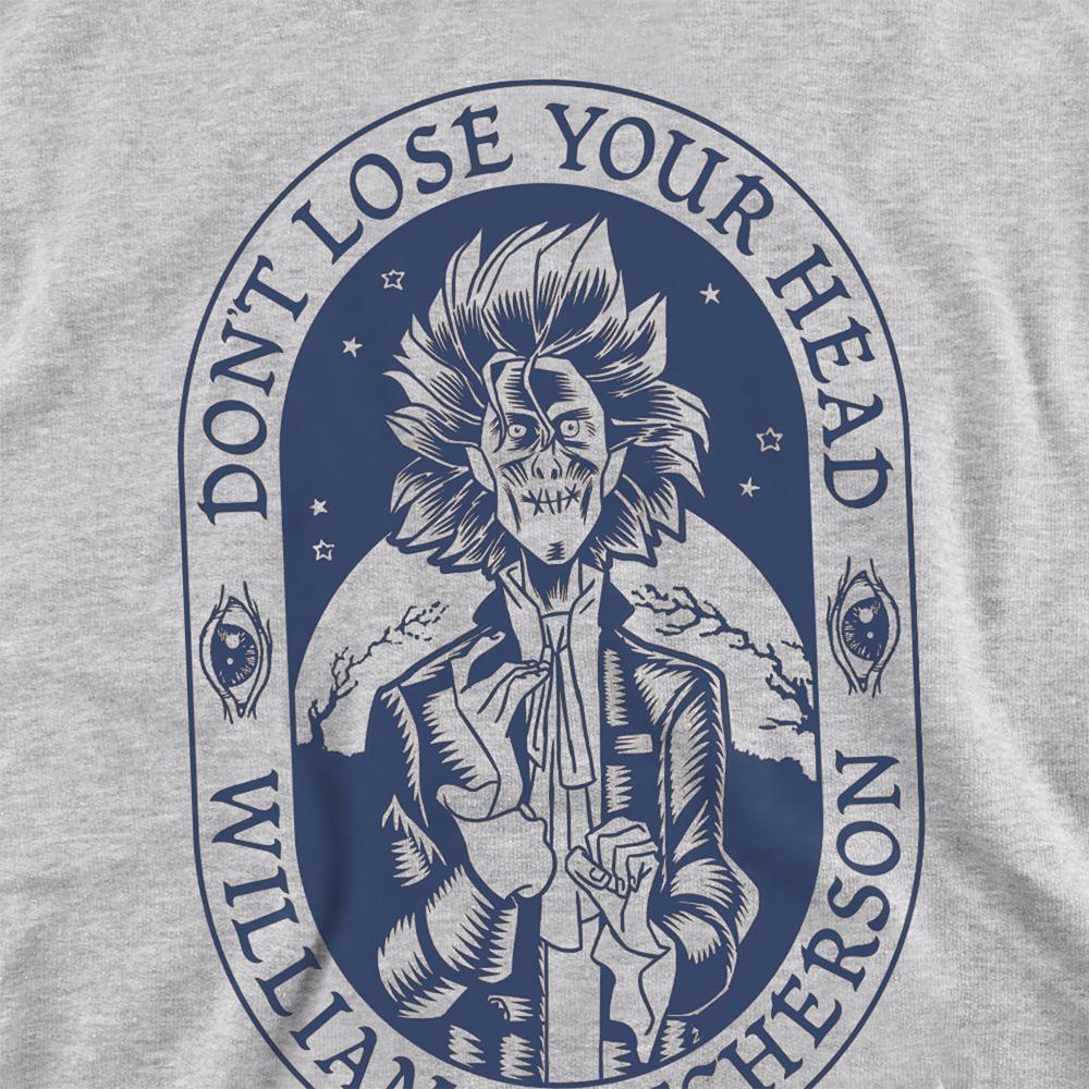 Athletic Heather - Side - Hocus Pocus Childrens-Kids Don´t Lose Your Head William Butcherson Heather Hoodie