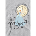 Athletic Heather - Side - Cinderella Childrens-Kids Here Till Midnight Heather New Years Eve Hoodie