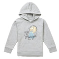 Athletic Heather - Front - Cinderella Childrens-Kids Here Till Midnight Heather New Years Eve Hoodie