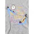 Athletic Heather - Side - Cinderella Childrens-Kids I Could Dance All Night Long Glass Slippers Heather Hoodie