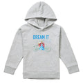 Athletic Heather - Front - Cinderella Childrens-Kids Dream It, Then Do It Pumpkin Coach Heather Hoodie