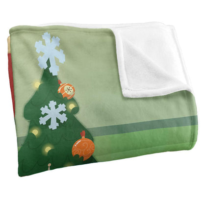 Multicoloured - Side - Sesame Street Furry Friends Forever Silky Elmo Supersoft Blanket