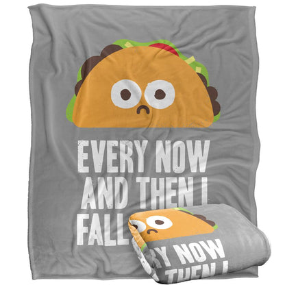 Multicoloured - Back - David Olenick Eclipse Of The Heart Silky Taco Supersoft Blanket