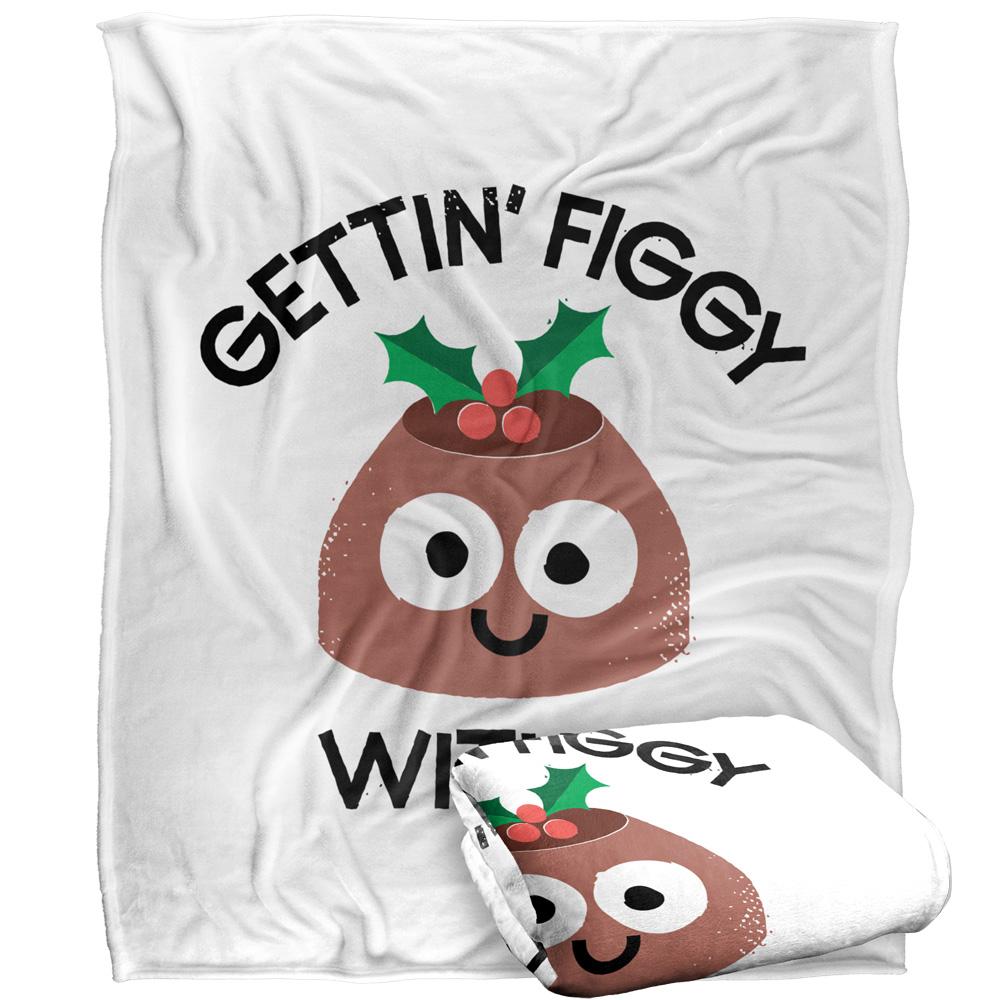 Brown-White-Black - Back - David Olenick Body English Silky Supersoft Blanket