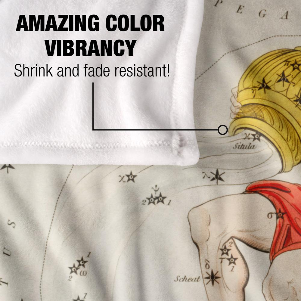 Multicoloured - Lifestyle - Graffitee Studios Vintage Aquarius Supersoft Blanket
