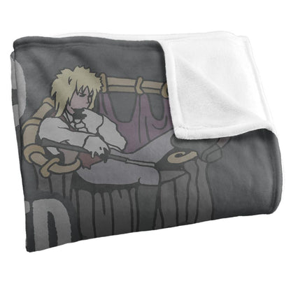 Black-Grey - Side - Labyrinth Bad Never Looked This Good Silky Supersoft Blanket
