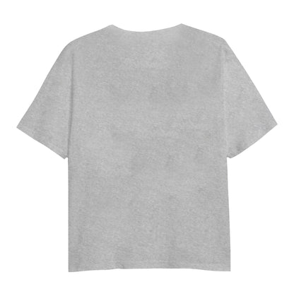 Grey Heather - Back - Disney Girls Minnie Mouse Spray Stencil T-Shirt