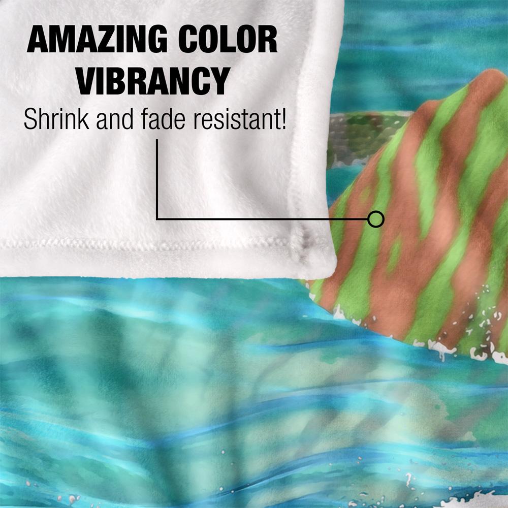 Multicoloured - Lifestyle - Royce McClure Silky Spinosaurus Dinosaur And Shark Supersoft Blanket