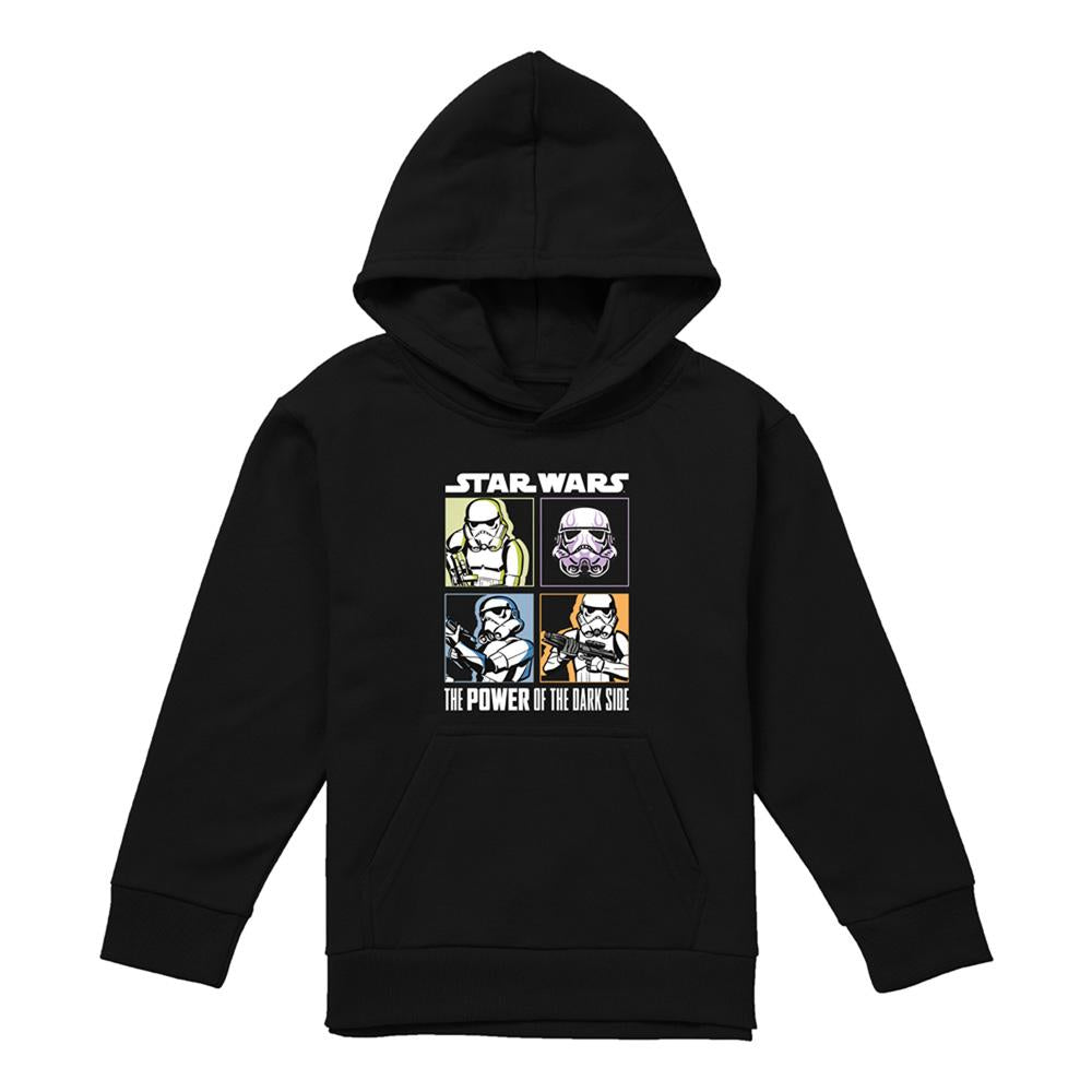 Black - Lifestyle - Disney Star Wars Childrens-Kids Four Box Trooper Hoodie