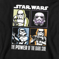 Athletic Heather - Back - Disney Star Wars Childrens-Kids Four Box Trooper Hoodie