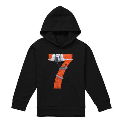 Navy - Lifestyle - Disney Star Wars Childrens-Kids Xwing Pilot 7 Hoodie