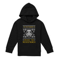Athletic Heather - Lifestyle - Disney Star Wars Childrens-Kids Crush The Resistance This Christmas Hoodie