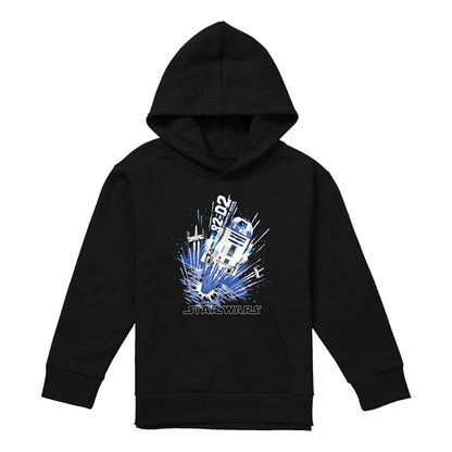 Navy - Lifestyle - Star Wars Childrens-Kids Blast Off R2-D2 Hoodie