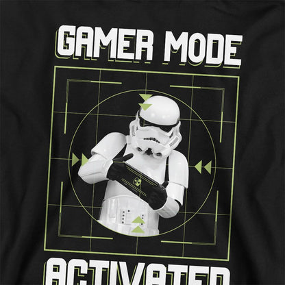 Navy - Back - Star Wars Childrens-Kids Gamer Mode Stormtrooper Hoodie
