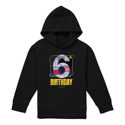 Navy - Lifestyle - Star Wars Childrens-Kids Xwing Space 6th Birthday Hoodie