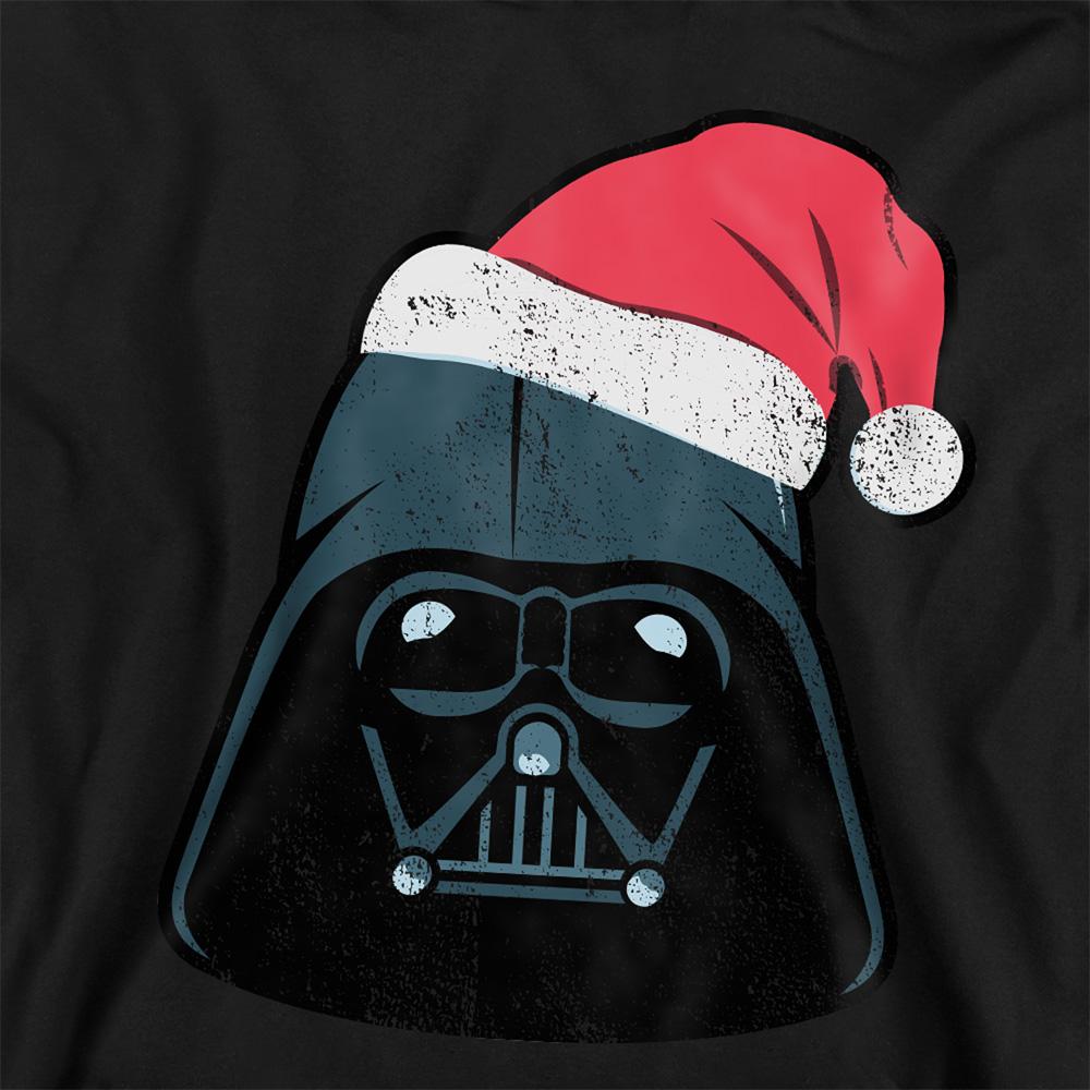 Athletic Heather - Back - Star Wars Childrens-Kids Darth Vader Santa Hoodie