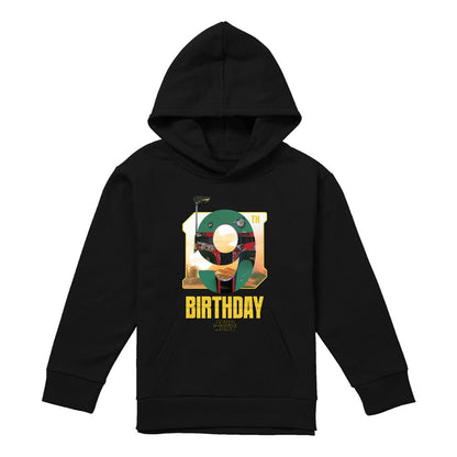 Navy - Lifestyle - Disney Star Wars Childrens-Kids Boba Fett 9th Birthday Hoodie