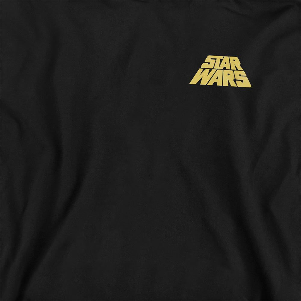 Black - Back - Star Wars Childrens-Kids Galactic Empire Hoodie
