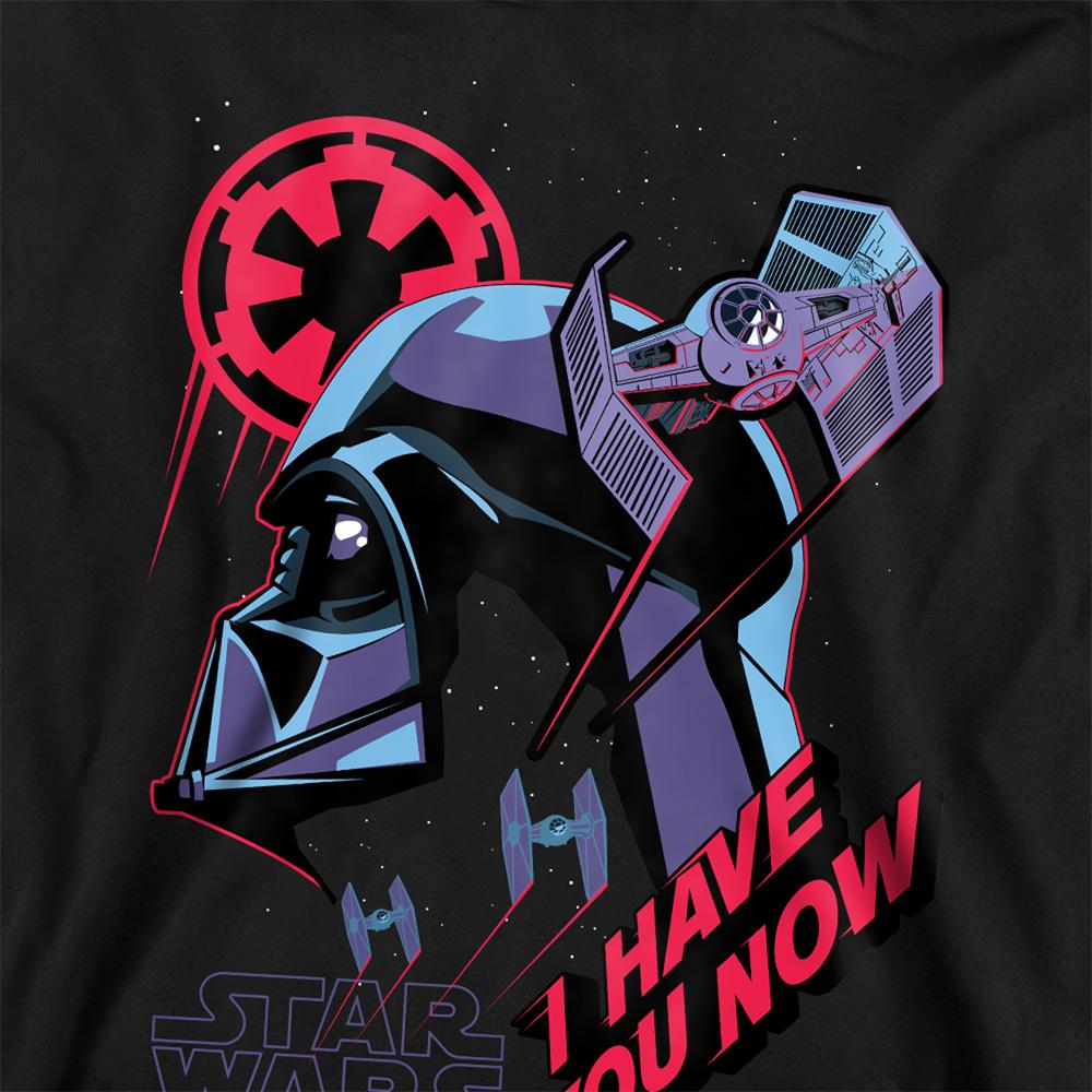Black - Back - Star Wars Childrens-Kids I Have You Now Hoodie