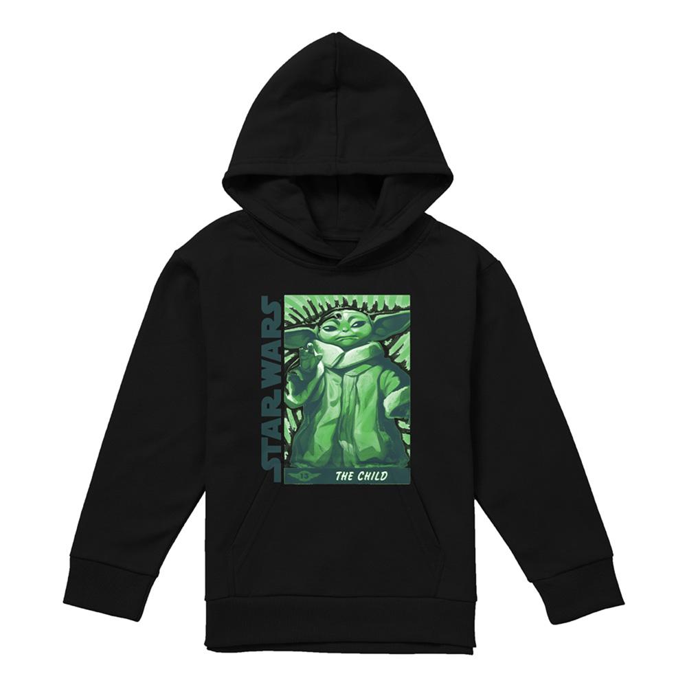 Navy - Lifestyle - Star Wars Childrens-Kids Grogu Hoodie