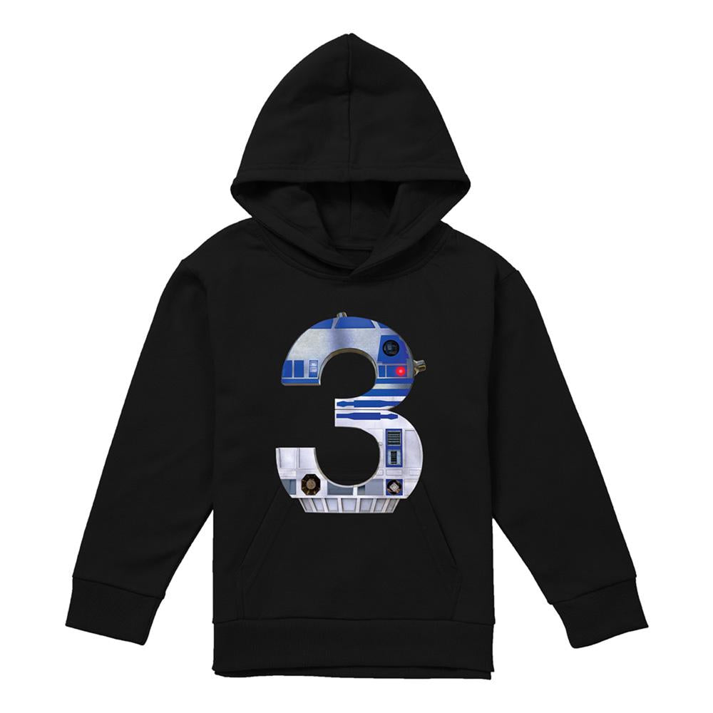 Athletic Heather - Lifestyle - Star Wars Childrens-Kids R2-D2 3 Hoodie