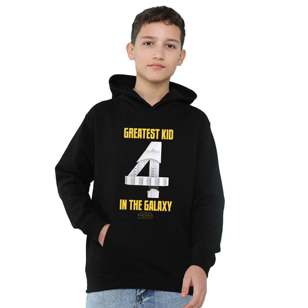 Athletic Heather - Front - Star Wars Childrens-Kids Greatest Kid Stormtrooper Hoodie
