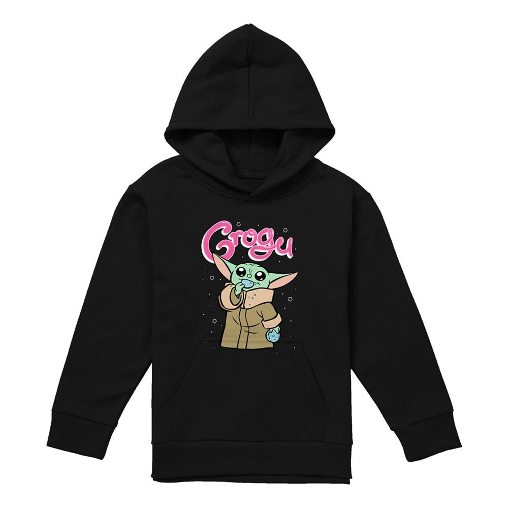 Navy - Lifestyle - Star Wars Childrens-Kids Grogu Bubble Hoodie