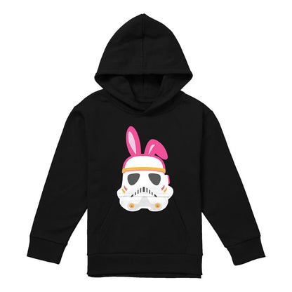 Black - Lifestyle - Star Wars Childrens-Kids Stormtrooper Easter Bunny Hoodie