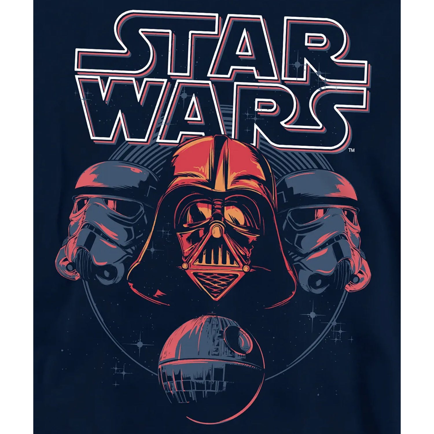 Navy - Side - Star Wars Childrens-Kids Trio Hoodie