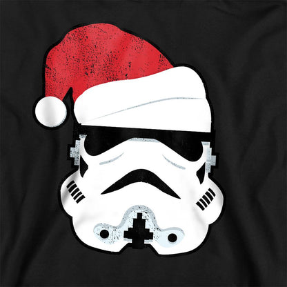 Athletic Heather - Back - Star Wars Childrens-Kids Stormtrooper Santa Hoodie