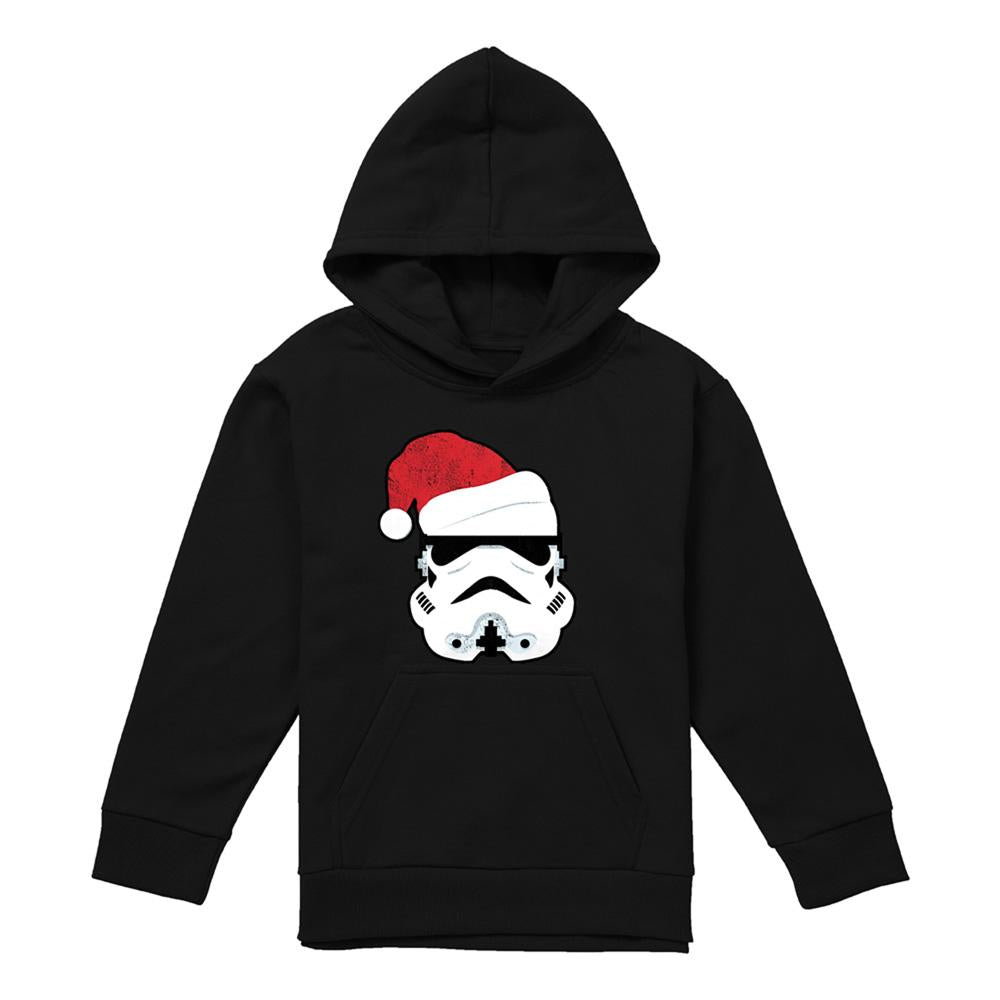 Athletic Heather - Lifestyle - Star Wars Childrens-Kids Stormtrooper Santa Hoodie