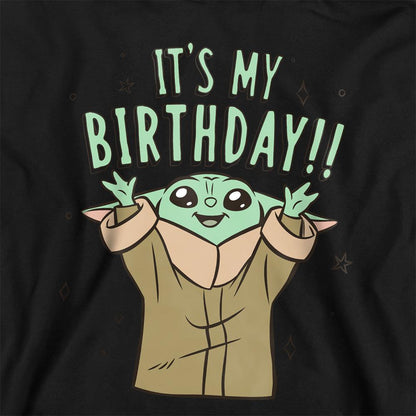 Athletic Heather - Back - Star Wars Childrens-Kids It´s My Birthday Hoodie