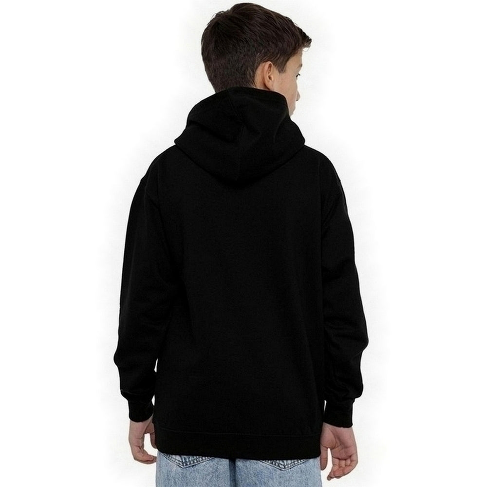 Black - Pack Shot - Star Wars Childrens-Kids Manga Droids R2-D2 & C3PO Hoodie