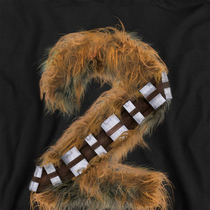 Navy - Back - Star Wars Childrens-Kids 2 Chewbacca Hoodie