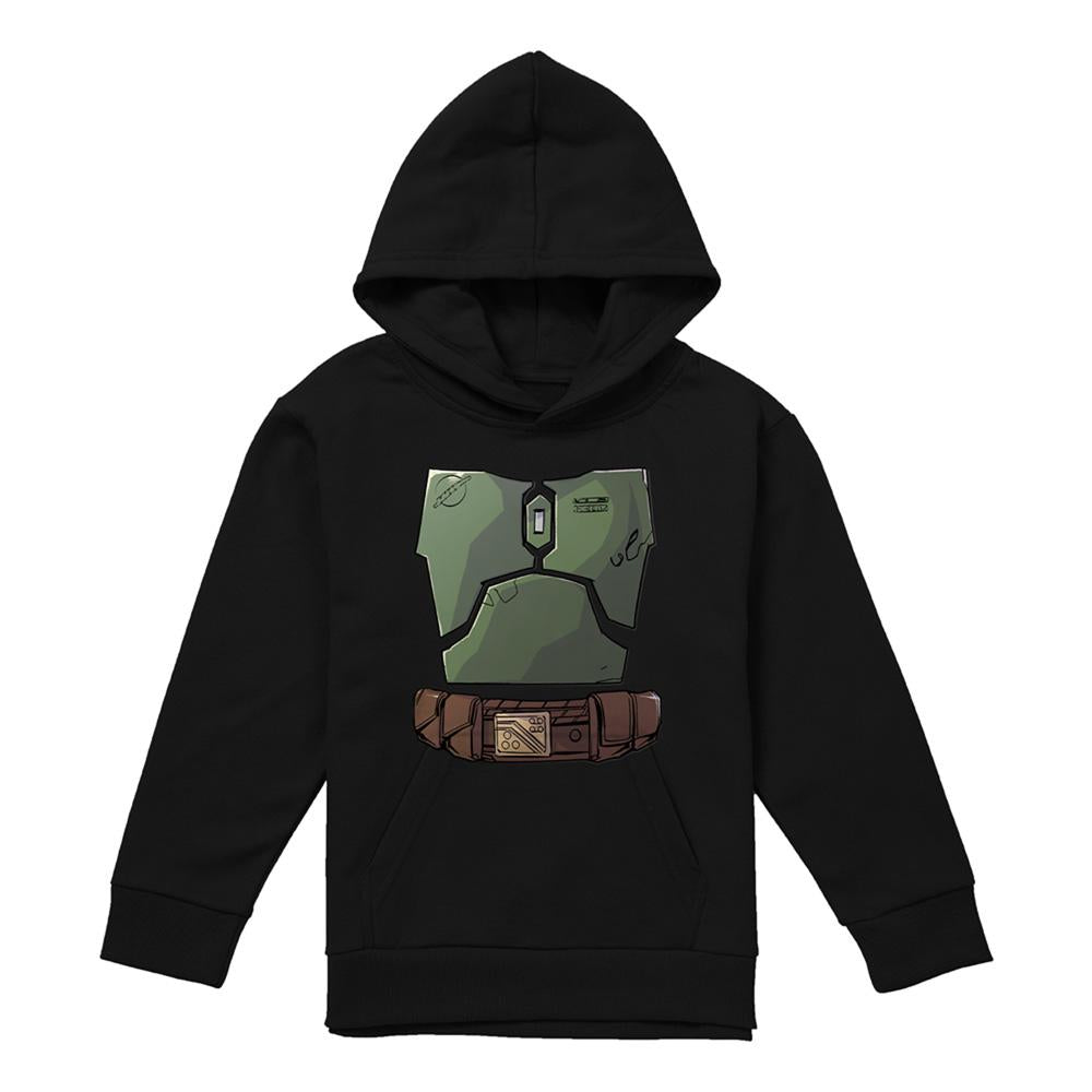 Athletic Heather - Lifestyle - Star Wars Childrens-Kids Boba Fett Costume Hoodie