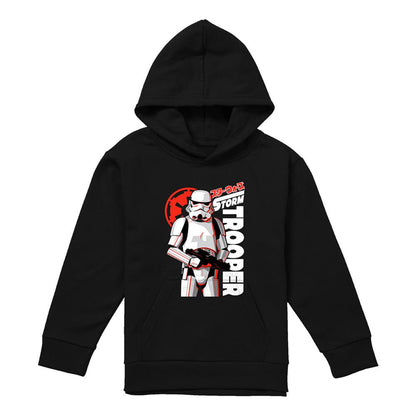 Black - Lifestyle - Star Wars Childrens-Kids Manga Stormtrooper Hoodie