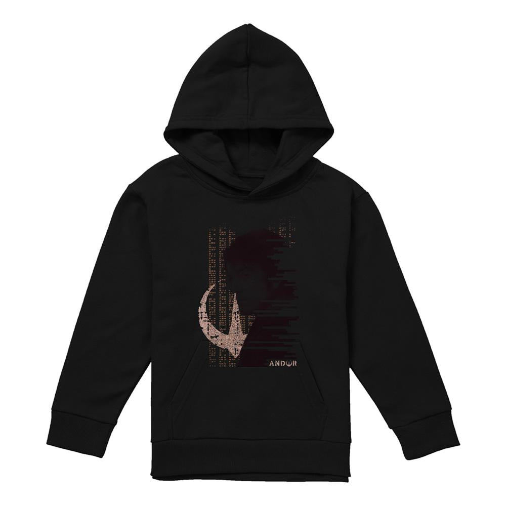 Navy - Lifestyle - Star Wars: Andor Childrens-Kids Redacted Hoodie