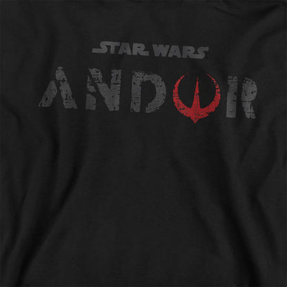 Navy - Back - Star Wars: Andor Childrens-Kids Logo Hoodie
