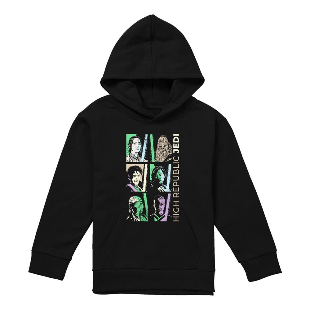 Navy - Lifestyle - Star Wars: The Acolyte Childrens-Kids High Republic Jedi Pastel Hoodie