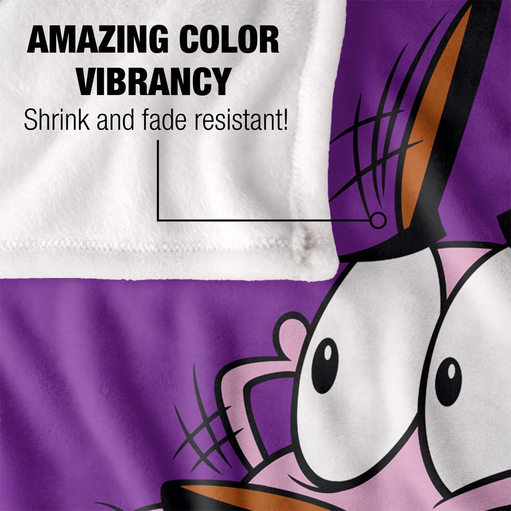 Multicoloured - Lifestyle - Courage The Cowardly Dog Season 3 Silky Supersoft Blanket