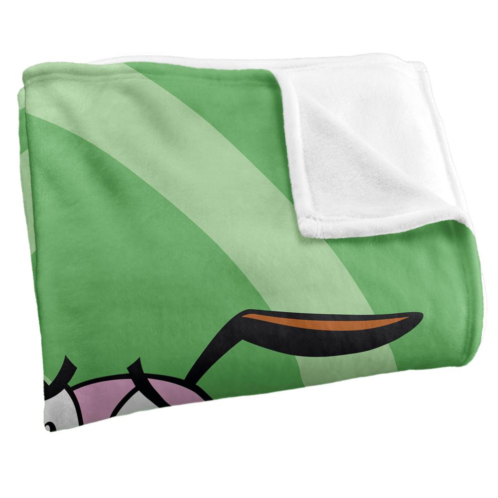 Multicoloured - Side - Courage The Cowardly Dog Complete Series Silky Cover Supersoft Blanket